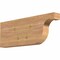 Ekena Millwork Del Monte Smooth Rafter Tail, Western Red Cedar, 3 1/2"W x 12"H x 32"L RFT04X12X32DEL00SWR - alternate 1